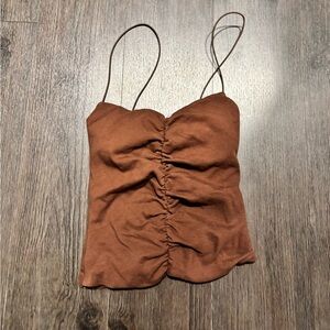 Zara Ruched Women's Top